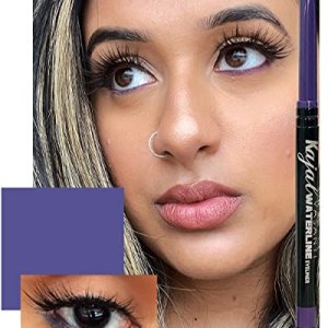 Vasanti Kajal Waterline Eyeliner Pencil (Violet Rays) - Smudge-Proof, Safe for Sensitive Eyes