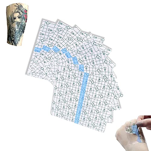 Tattoo Aftercare Bandage – Waterproof Skin Protection Tape – Second Skin Bandage for Wound Healing – Transparent Tattoo Wrap– Sterile and Safe Clear Bandages Roll 6 in x 1 yd - Image 6