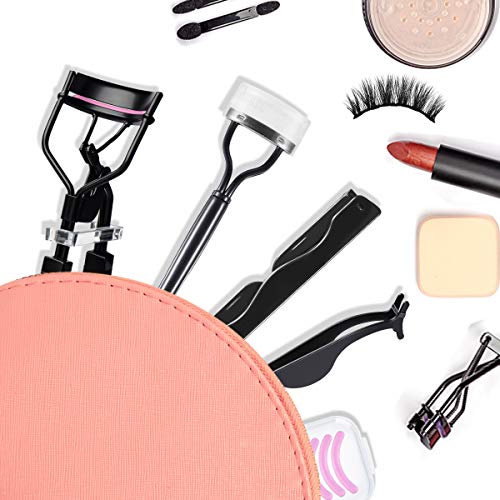 Eyelash Curler Kit with Brush and Tweezers for Natural Eyelashes - Image 4