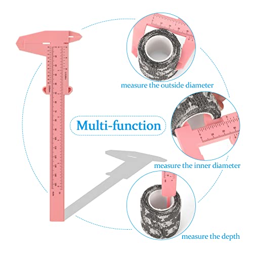 ATOMUS 6pcs Vernier Caliper Eyebrow Positioning Ruler Template for Permanent Makeup Tattoo Microblading Eyebrow Lip DIY Ruler - Image 4