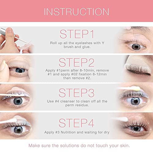 Le’phoqua Eyelash Perm Kit, Semi-Permanent Curling Lash Lift - Beautify Your Lashes - Image 2