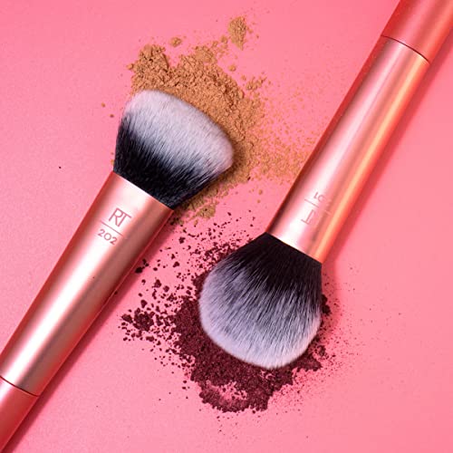 Real Techniques Instapop Face Brush, Dense Bristles, Smooth Coverage, Vegan - Image 3