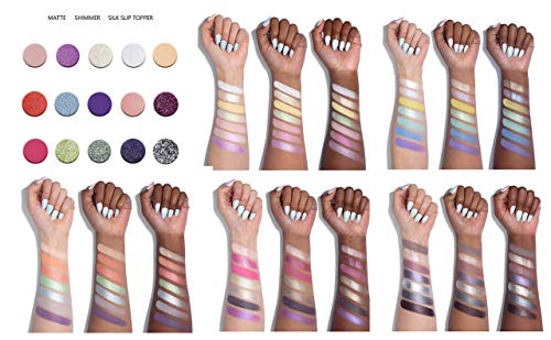 Pressed Powder Eyeshadow Palette 35 Colors Shimmers & Matte Waterproof Soft Powder - Image 3