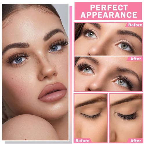 Reusable Self Adhesive Eyelashes Natural Look Lash Buddy Self-Adhesive Eyelashes (Pack of 2 Pairs) - Image 2