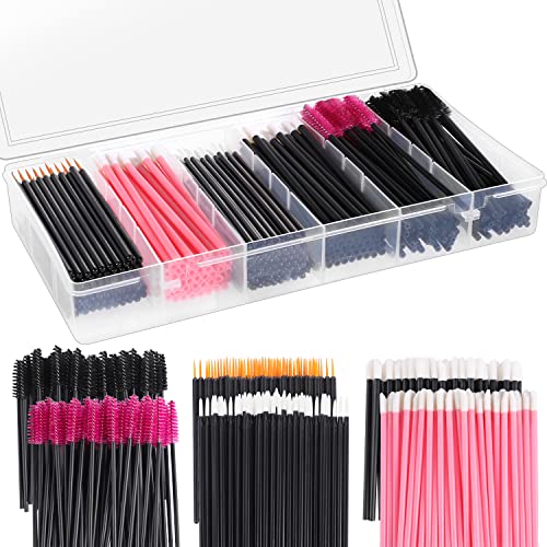 Disposable Makeup Applicators Kit, 270 Pcs, Storage Box Included