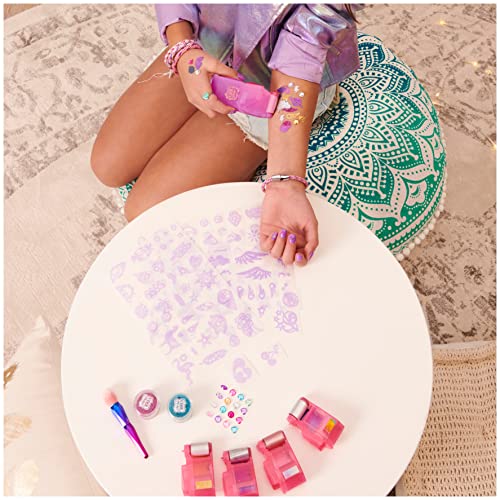 Cool Maker Shimmer Me Body Art Roller, Metallic Foils, 180 Designs - Image 4