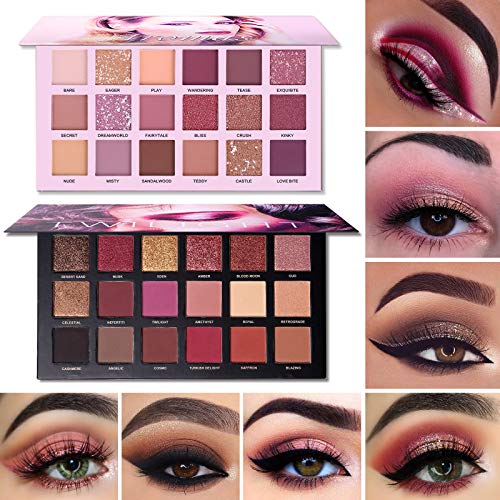 CHARMCODE UCANBE Twilight Dust + Aromas The New Nude Eyeshadow Palette Makeup Set - Image 2