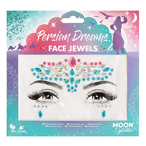 Moon Glitter Festival Face Body Gems - Rhinestone Crystal Make up Eye Glitter Stickers - Image 17