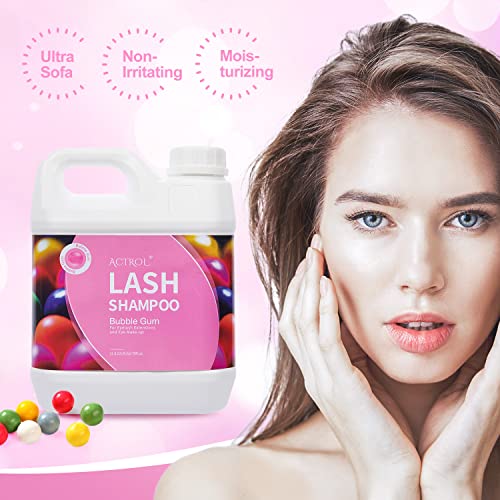 Eyelash Extension Cleanser 60ML Natural Lash Extension Shampoo Unscented Professional Eyelid Foaming Cleanser Paraben & Sulfate Free - Image 15