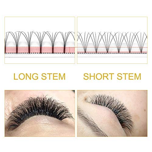 Lash Extension Kit 280Pcs Individual Lashes with Various Styles for DIY - Image 84
