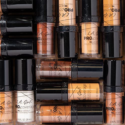 Pro Coverage Liquid Foundation, White, 0.95 Fl Oz, Long-Wearing, Full Coverage - Image 4