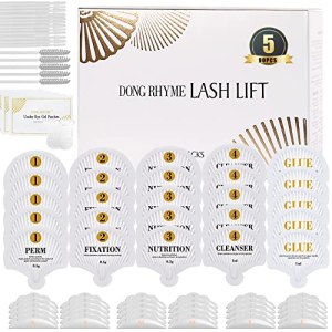2023 Upgrade Lash Lift Kit, Brow Lamination, Professional Semi-Permanent Lash Lifting Perming Wave, Salon DIY, DONG RHYME