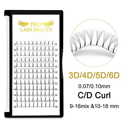 Lash Extension Kit 280Pcs Individual Lashes with Various Styles for DIY - Image 15