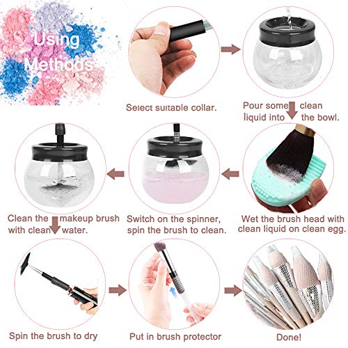Makeup Brush Cleaner Electric Brush Cleaner Machine VASTOM Small-0912-A87 - Image 3