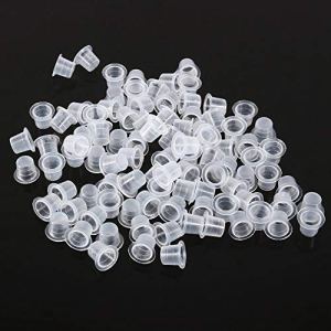 Tattoo Pigments Cups Caps Permanent Makeup 100 Pack