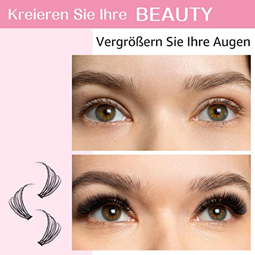 Lash Extension Kit 280Pcs Individual Lashes with Various Styles for DIY - Image 28