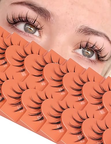 Natural Look Curly Mink Eyelashes 16MM D Curl 7 Pairs Pack - Image 5
