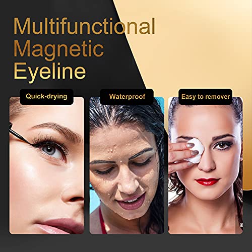 Magnetic Eyelashes 10 Pairs, Reusable, Easy to Wear, Natural to Gorgeous Styles, No Glue Needed - Image 3