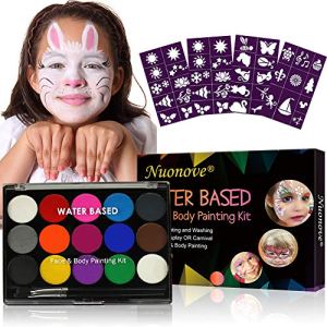 Face Paint Kit for Kids Halloween Face Paint Cosplay Makeup Kit Professional Quality