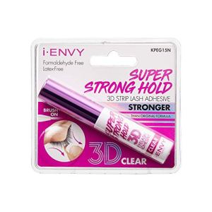 iENVY by KISS Super Strong Hold 3D Eyelash Adhesive Clear KPEG06 Latex Free