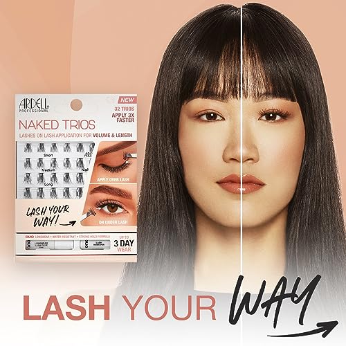 Ardell Naked Lashes Trios Kit - Complete Your Lash Look with Seamless Fit for Up to 3 Days - Image 2