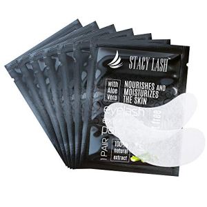 100 Pairs Set Premium Under Eye Gel Pads for Eyelash Extension - Lint Free Patches with Vitamin C and Aloe Vera