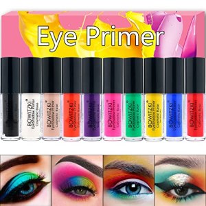 Bowitzki 10 Colors Eye Primer Set Eyeshadow Base Cruelty-Free And Paraben-Free 0.16 Fl Oz