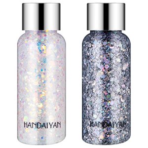 Mermaid Scale Glitter Body Gel, Holographic Iridescent