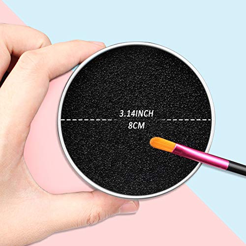 Brush Colour Removal Sponge 3 Pack - Quick & Easy Dry Makeup Brush Cleaner - Image 4