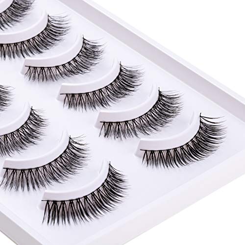 EMEDA 10 Pairs 3D False Eyelashes Natural Look Lightweight Reusable - Image 50