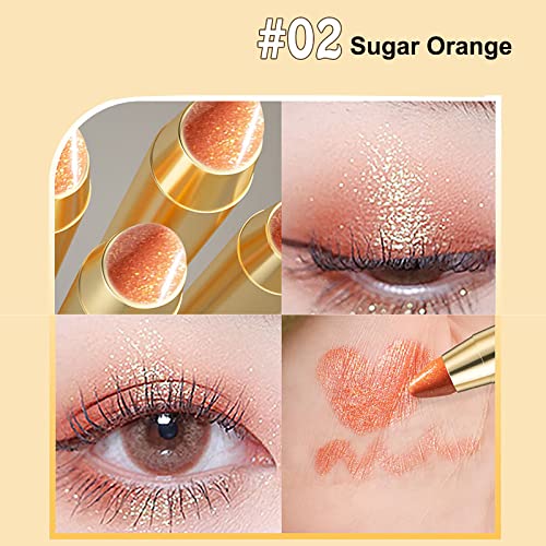 Glitter Eyeshadow Pencil, Long Lasting, Waterproof, Multi-Metallic, Charming Eye Makeup - Image 2