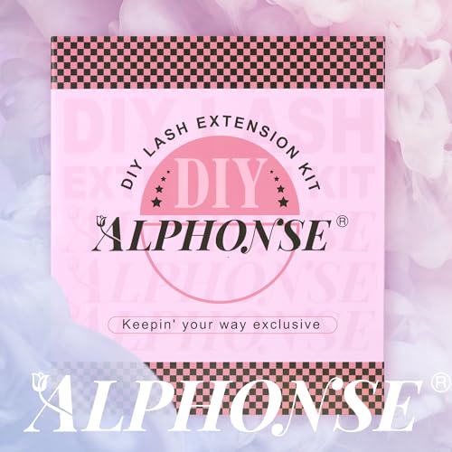 ALPHONSE Lash Clusters 9-16mm DIY Eyelash Extensions 200 Pcs Natural Look D Curl Wispy Cluster Lashes - Image 24