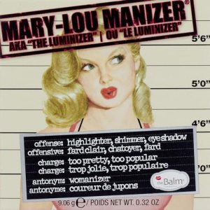 Mary Lou Manizer Highlighter, 0.3 oz - Softens Skin, Highly Pigmented, San Francisco-Made