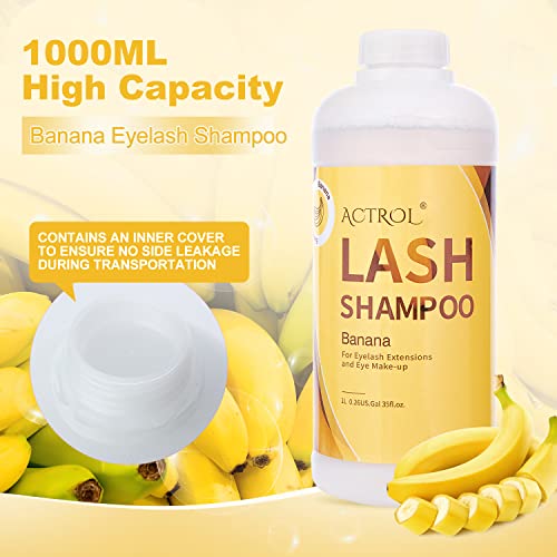 Eyelash Extension Cleanser 60ML Natural Lash Extension Shampoo Unscented Professional Eyelid Foaming Cleanser Paraben & Sulfate Free - Image 41
