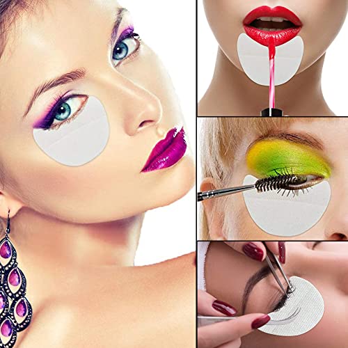 Eyeshadow Stencils Pads for Extensions, Tinting (Round) - Image 3