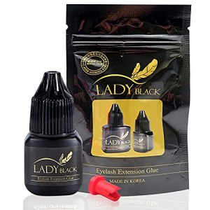 Korean Lady Black Eyelash Extension Glue 5g Fast Drying 5-6 Week Retention