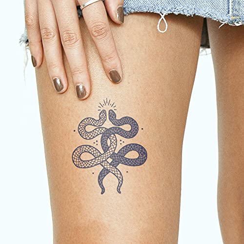 Inkbox Temporary Tattoos, Semi-Permanent Tattoo, Easy Long Lasting, Water-Resistant, 3x3 in, Breathe Tattoo