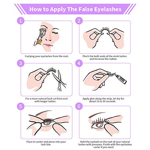 15 Pairs 3D Faux Mink Lashes, Handmade Natural False Eyelashes, Reusable HIPRETTYUS - Image 2