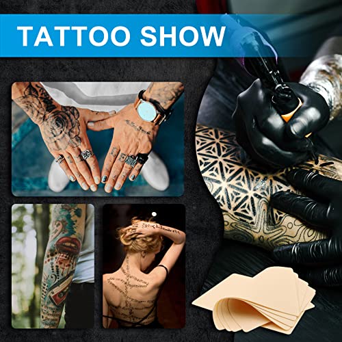 Tattoo Practice Skin Combofix 7.4x5.6" Silicone Double Sides Microblading Eyebrow Tattoo Kit Supplies Beginner & Experienced - Image 4