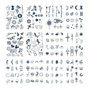ATOMUS Pigment Temporary Tattoos Small Pattern Cute Animals