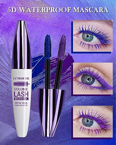 5D Silk Fiber Mascara Brown Waterproof 10ml - Image 10