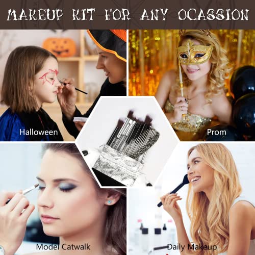Wizard Wand Makeup Brushes, Premium Set for Foundation, Eyeshadow, Blush - Image 4