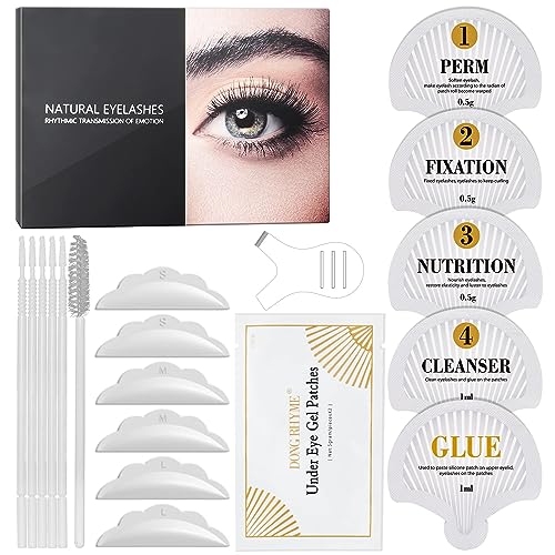 2023 Upgrade Lash Lift Kit, Brow Lamination, Professional Semi-Permanent Lash Lifting Perming Wave, Salon DIY, DONG RHYME - Image 5