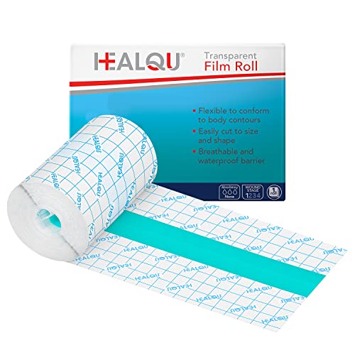 Tattoo Aftercare Waterproof Bandage 2in x 11yd Transparent Film Roll Dressing