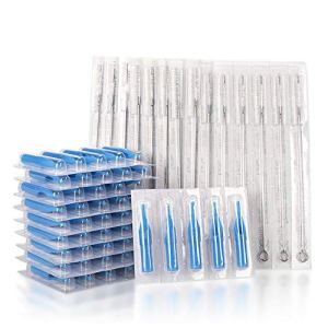 Atomus Tattoo Needles 3RL 50PCS + Disposable Tattoo Tips 3RT 50PCS