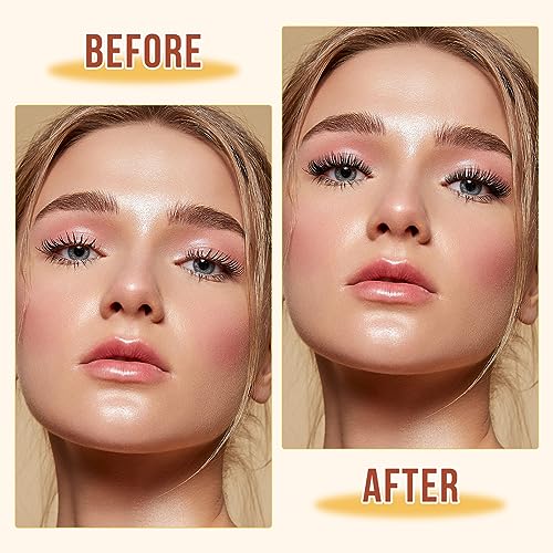 QUEWEL Lash Extension Kit, Clusters Bond & Seal, Applicator Tool, Glue Remover, Natural Look (FDD-H01-kit) - Image 78