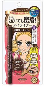 KISS ME Heroine Make Smooth Liquid Eyeliner 02 1's - Water Resistant, Natural Finish, Long Lasting