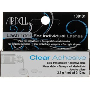 Ardell Lashtite Adhesive Clear 0.125 Ounce Bottle Black 3.7ml 2 Pack