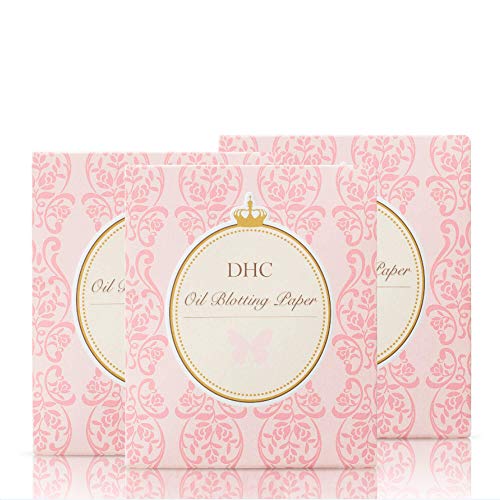 DHC Blotting Paper Pack of 3, 100% Natural, 300 Sheets, Mattifier