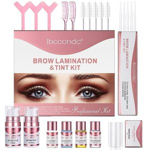 Brow Lift and Tint Dye Kit - Professional Eyebrow Perm Kit and Brow Coloring Kit